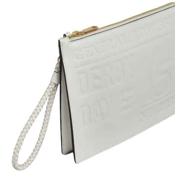 Radley London x Kentucky Derby Leather Crossbody Clutch Limited Edition Bag NWT - Picture 5 of 7